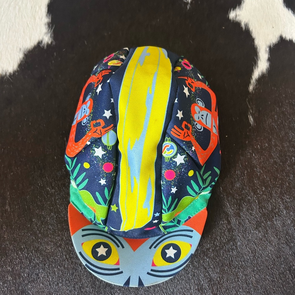 Colorful cinelli bicycling hat